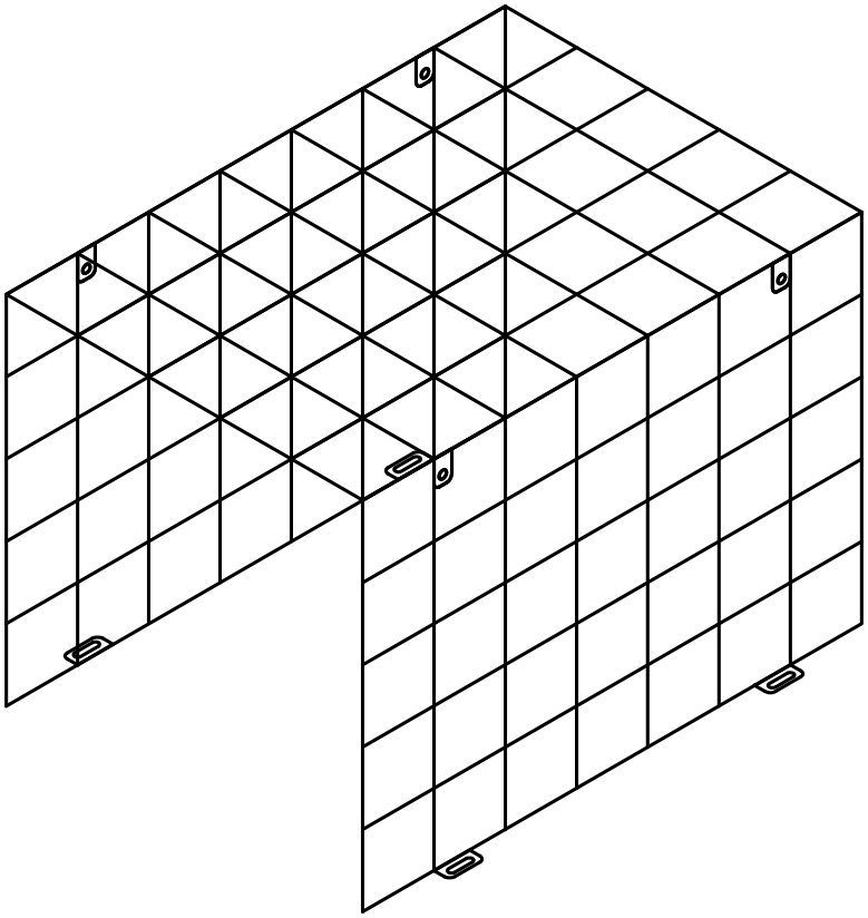 Protective Cage for JBL CBT 70J-1 or Electro-Voice ZLX-15 - Click Image to Close