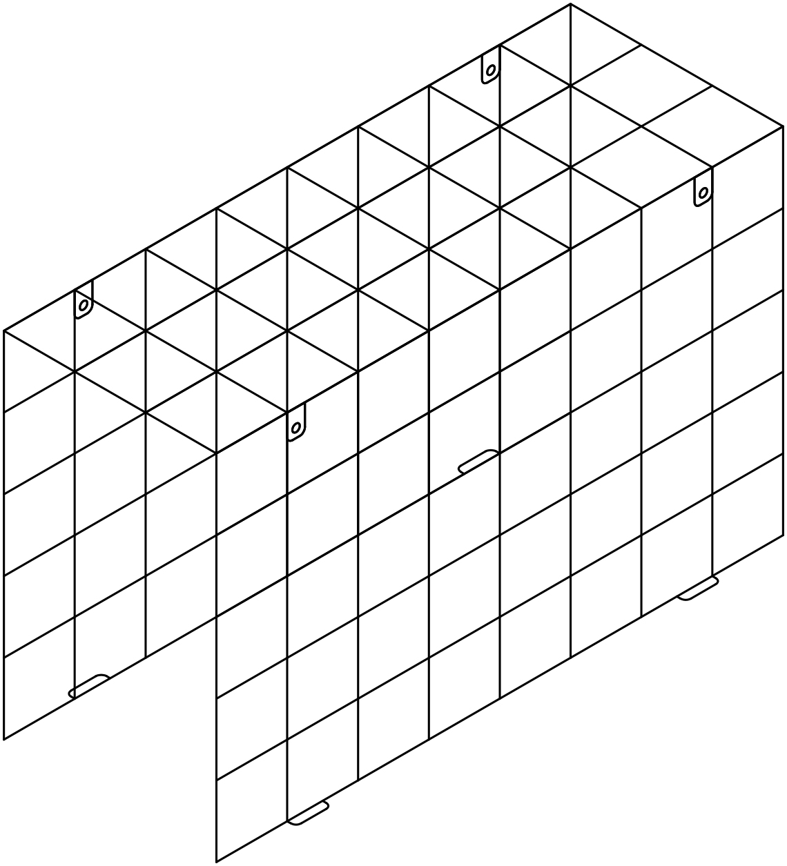 Protective Cage for JBL CBT70J-1 32"H x 12"W x 20"D