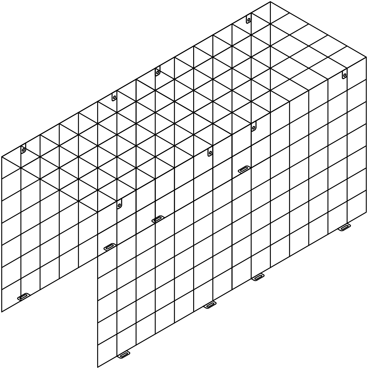 Protective Cage for JBL CBT 70J-1 with CBT 70JE-1 Attached