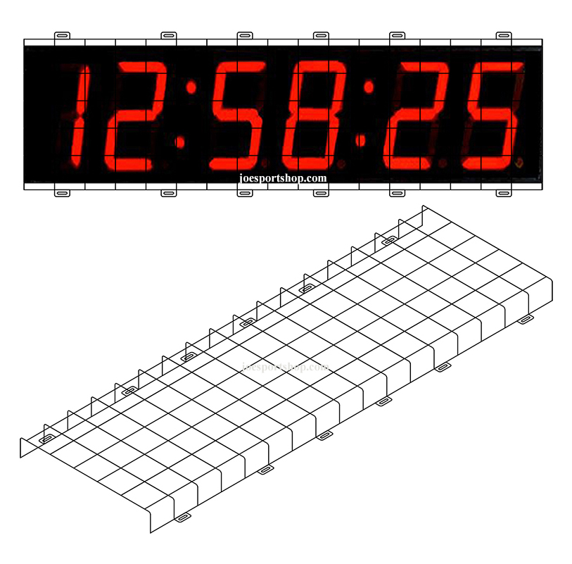 Big Time Clock Cage 68" x 22" x 3"